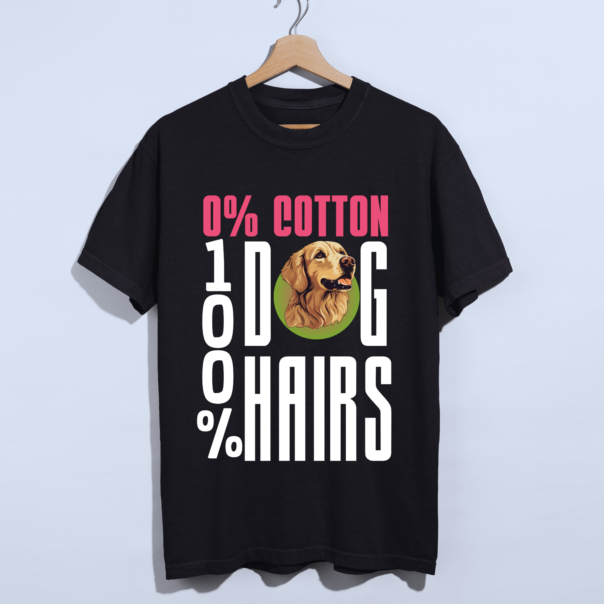 100% Dog Hairs Unisex T-shirt