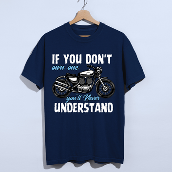 Never Understand Unisex biker T-shirt